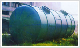 PP, RPP vertical (horizontal) type storage tank 